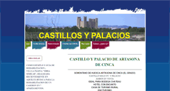 Desktop Screenshot of castillos-y-palacios.com